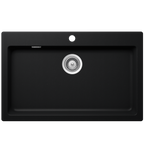 Abey SCHOCK Signus Large Topmount Single Bowl Sink 1TH - Puro - N-100XLP