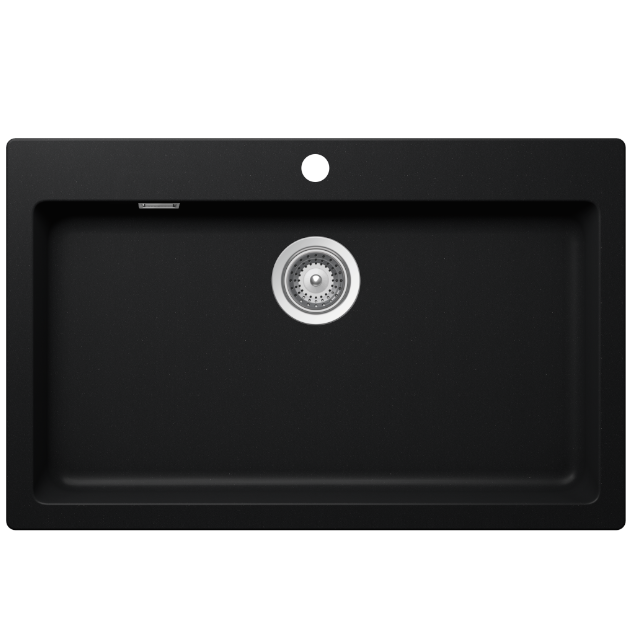 Abey SCHOCK Signus Large Topmount Single Bowl Sink 1TH - Puro - N-100XLP