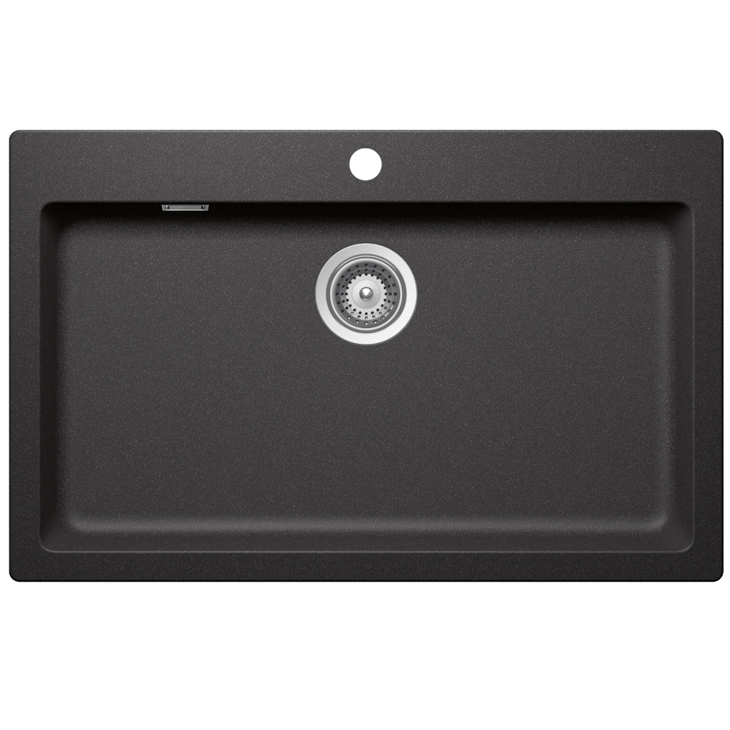 Abey SCHOCK Signus Large Topmount Single Bowl Sink 1TH - Stone - N-100XLS