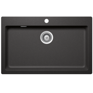 Abey SCHOCK Signus Large Topmount Single Bowl Sink 1TH - Stone - N-100XLS