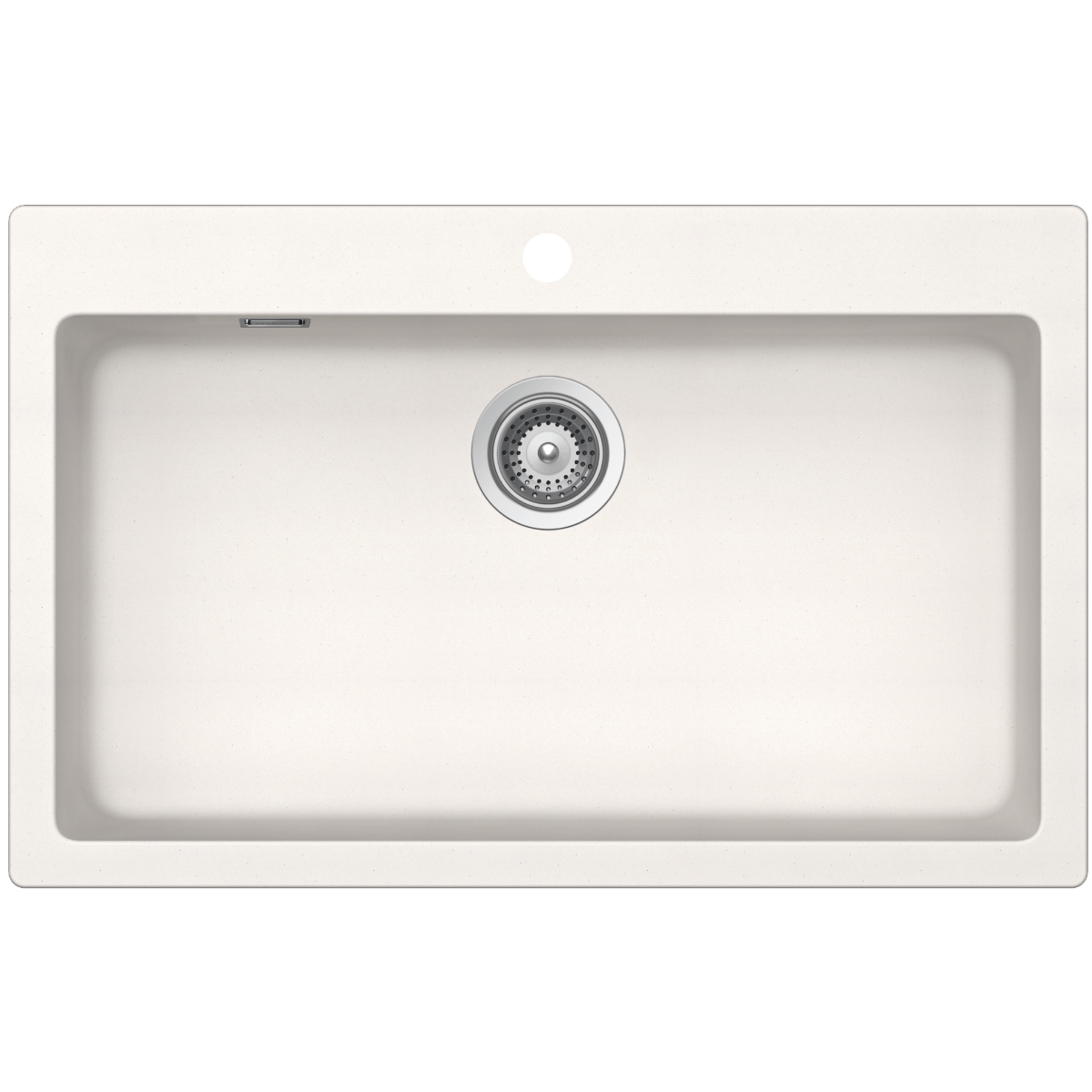 Abey SCHOCK Signus Large Topmount Single Bowl Sink 1TH - Polaris - N-100XLW