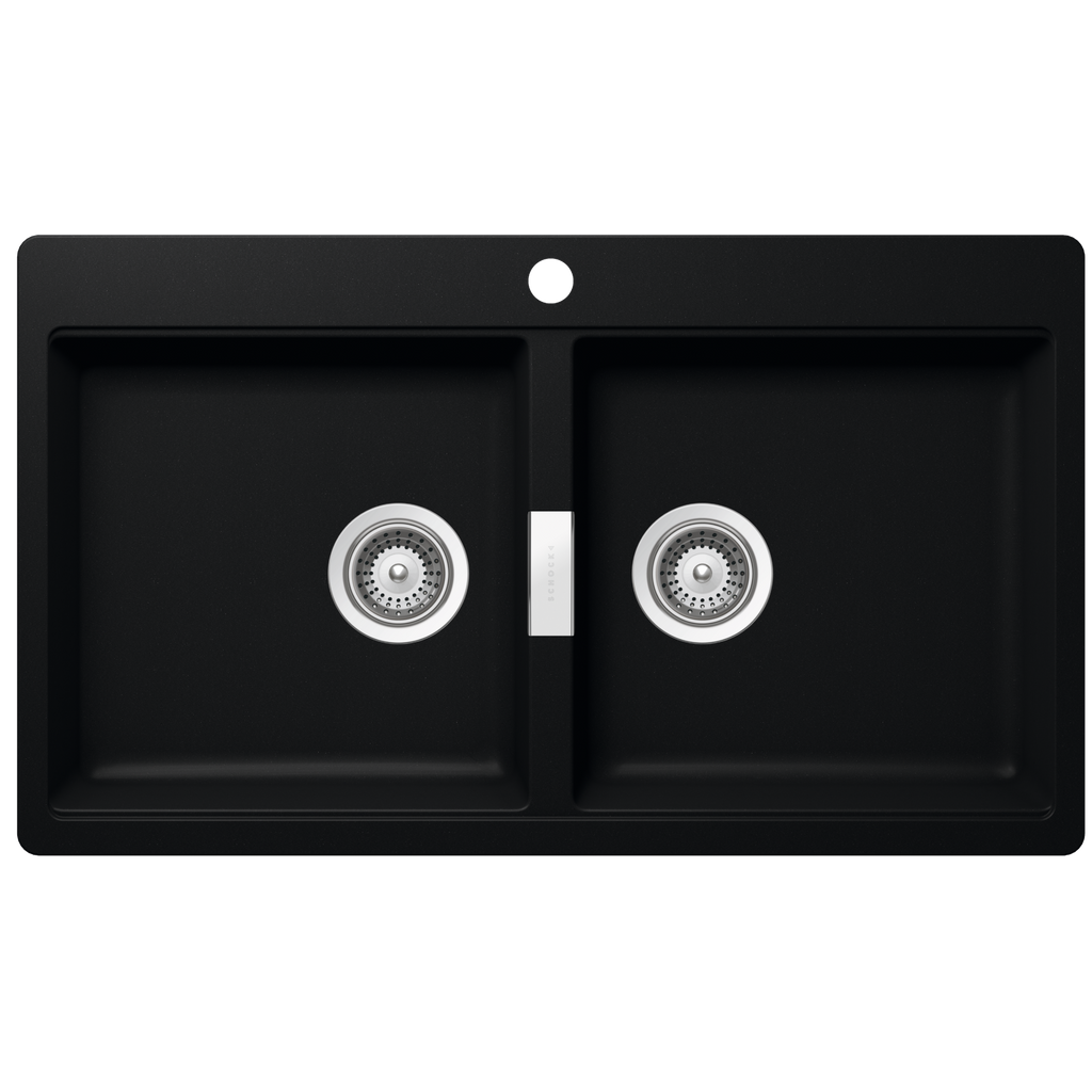 Abey SCHOCK Horizont Topmount Double Bowl Sink 1TH - Puro - N200P