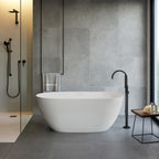 Turner Hastings Narva 1600 MagnaCast Freestanding Bath - Matte White - NA1600MCB