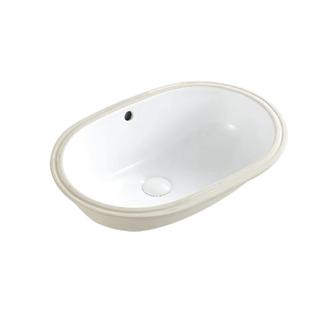 Turner Hastings Narva 57 x 39 Undercounter Pill Basin - Gloss White - NA571UPB-GW