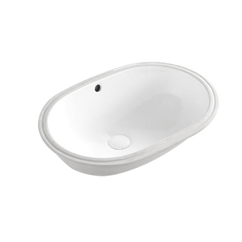 Turner Hastings Narva 57 x 39 Undercounter Pill Basin - Matte White