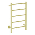 Bathroom Butler STR Natural 5 Bar 500mm Heated Towel Rail w/PTSelect Switch - Brushed Champagne Gold - NAT05221-PTS-BCGD