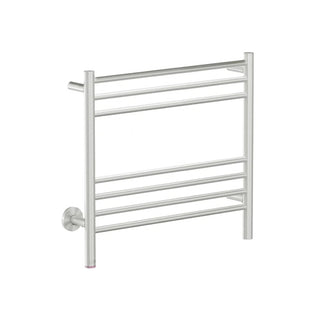 Bathroom Butler STR Natural 7 Bar 650mm Heated Towel Rail w/PTSelect Switch - Brushed Stainless Steel - NAT07231-PTS-BRSH