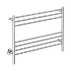 Bathroom Butler STR Natural 7 Bar 800mm Heated Towel Rail w/PTSelect Switch - Stainless Steel - NAT07241-PTS-POLS