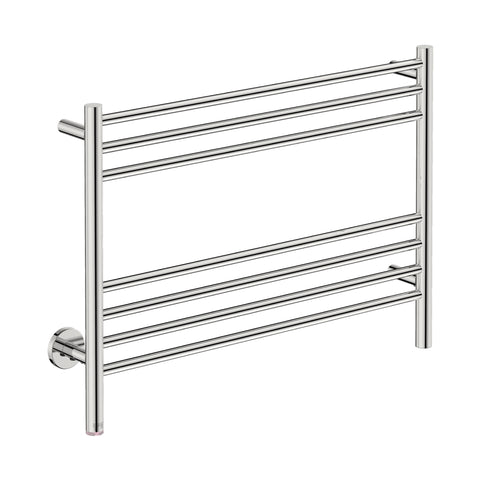 Bathroom Butler STR Natural 7 Bar 800mm Heated Towel Rail w/PTSelect Switch - Stainless Steel