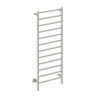 Bathroom Butler STR Natural 12 Bar 500mm Heated Towel Rail w/PTSelect Switch - Stainless Steel - NAT12221-PTS-POLS