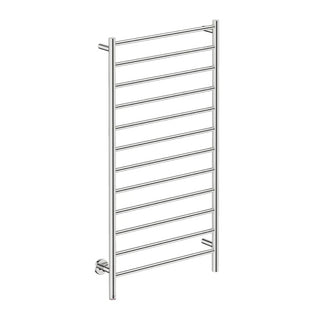 Bathroom Butler STR Natural 12 Bar 650mm Heated Towel Rail w/PTSelect Switch - Stainless Steel - NAT12231-PTS-POLS
