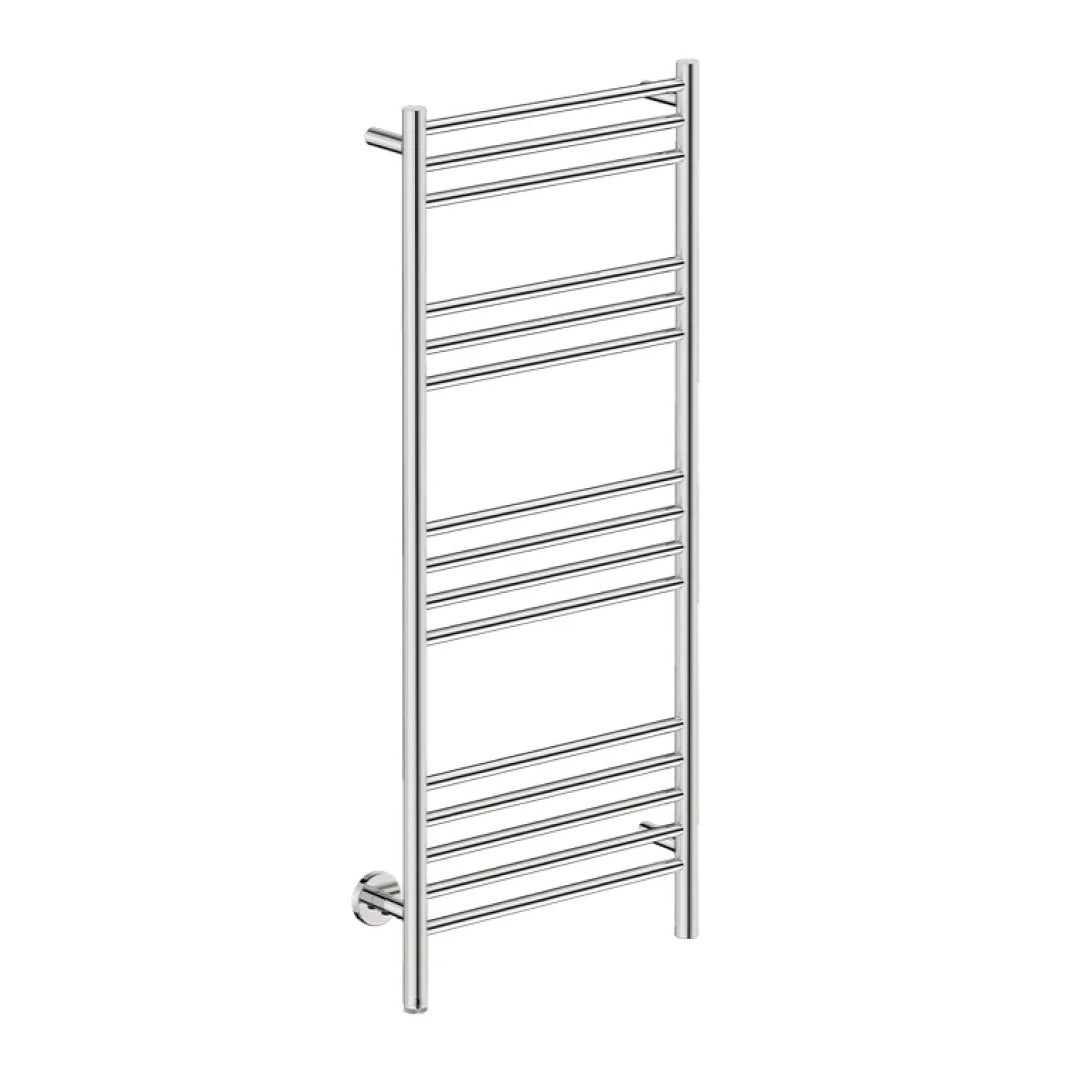 Bathroom Butler STR Natural 15 Bar 500mm Heated Towel Rail w/PTSelect Switch - Stainless Steel - NAT15221-PTS-POLS