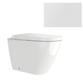Streamline Arcisan Neion Wall Faced Intelligent Toilet with Remote, Arcisan Cistern - Includes Venn Matte White Button - NE041005 + VE04478.MW