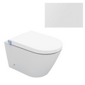 Streamline Arcisan Neion Wall Hung Intelligent Toilet with Remote, Arcisan Cistern & Frame - Includes Venn Gloss White Button - NE041305 + VE04478.GW
