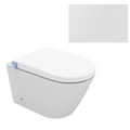 Streamline Arcisan Neion Wall Hung Intelligent Toilet with Remote, Arcisan Cistern & Frame - Includes Venn Matte White Button - NE041305 + VE04478.MW