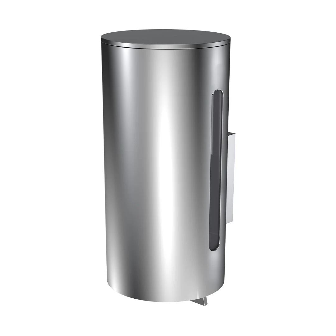 Parisi Tondo Wall Mounted Compact Shower Soap Dispenser - NE869 Chrome