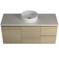 Timberline Nevada Wall Hung Vanity with SilkSurface Top & Basin 1200mm - NEVV1200CSSAW