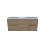 Timberline Nevada Wall Hung Vanity with SilkSurface Top & Basin 1200mm - NEVV1200CSSUW