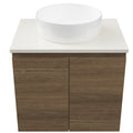 Timberline Nevada Wall Hung Vanity with SilkSurface Top & Basin 600mm - NEVV600CSSAW