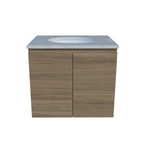 Timberline Nevada Wall Hung Vanity with SilkSurface Top & Basin - 600mm - NEVV600CSSUW
