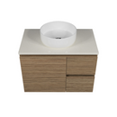 Timberline Nevada Wall Hung Vanity with SilkSurface Top & Basin 750mm
