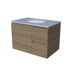 Timberline Nevada Wall Hung Vanity with SilkSurface Top & Basin 750mm - NEVV750CSSUW