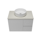 Timberline Nevada Classic Wall Hung Vanity with SilkSurface Top & Basin 750mm - NVCV750CSSAW