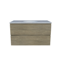 Timberline Nevada Plus Wall Hung Vanity with SilkSurface Top & Basin 900mm - NEVPV900CSSUW