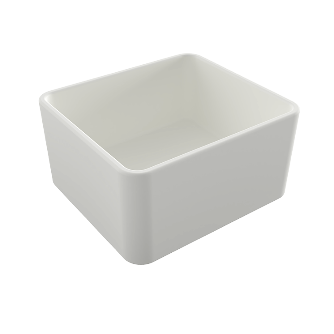 Turner Hastings Novi 51 x 46 Fireclay Butler Sink - Matte White NO513FS-MW