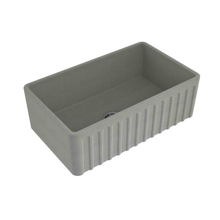 Turner Hastings Novi 75 x 46 Fireclay Butler Sink - Concrete Look NO754FS-CL