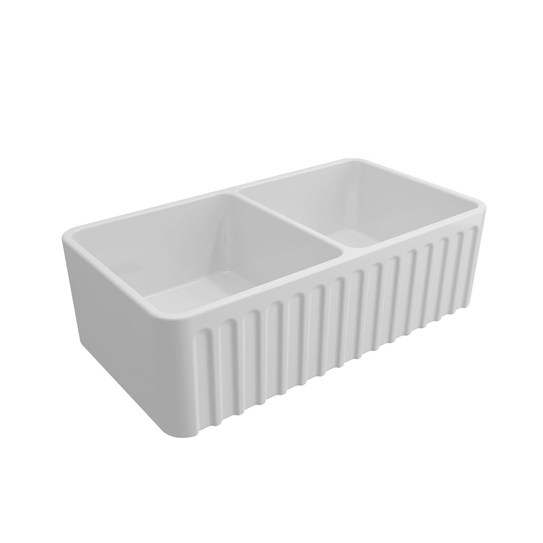 Turner Hastings NOVI 85x46 Sink - Ribbed Front - NO85FS