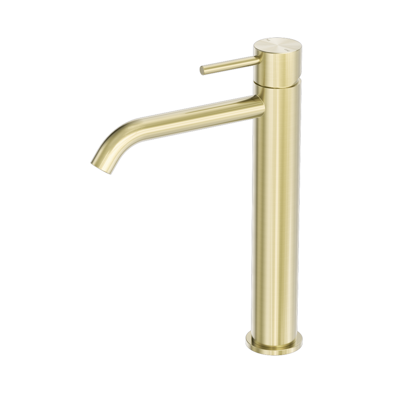 Nero Zen SS316L Tall Basin Mixer - LF Brushed Gold
