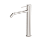 Nero Zen SS316L Tall Basin Mixer - LF Brushed Nickel - NR162201ABN