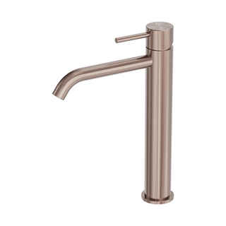 Nero Zen SS316L Tall Basin Mixer - LF Brushed Bronze - NR162201ABZ