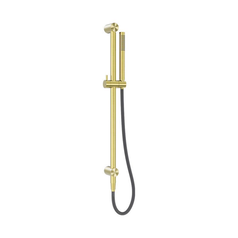 Nero Zen SS316L Shower Rail w/Outdoor Hose - Brushed Gold