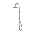 Nero Zen SS316L Twin Shower w/Outdoor Hose - Brushed Bronze - NR162205c01BZ
