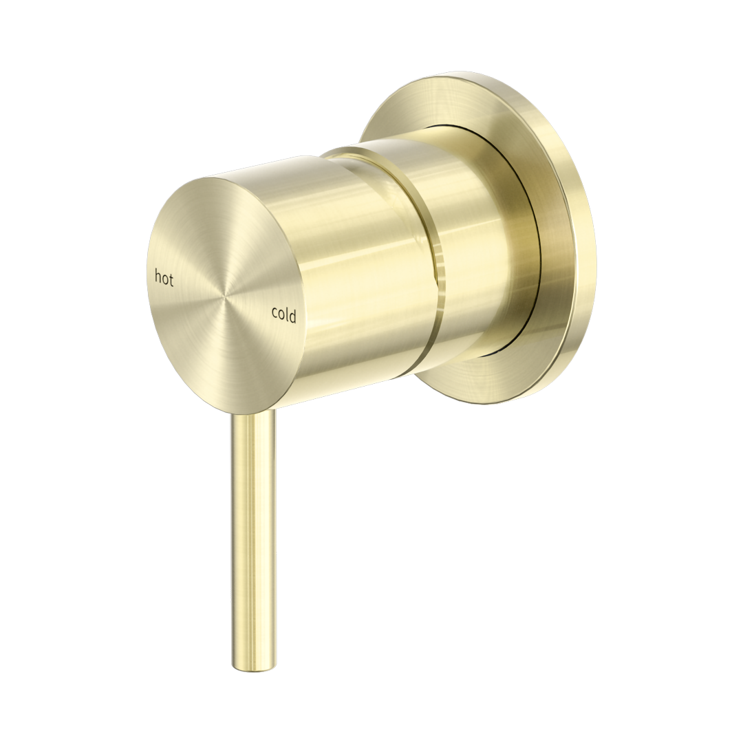 Nero Zen SS316L Shower Mixer Includes In-Wall Body - LF Brushed Gold - NR162211BG