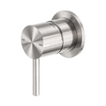 Nero Zen SS316L Shower Mixer Includes In-Wall Body - LF Brushed Nickel - NR162211BN