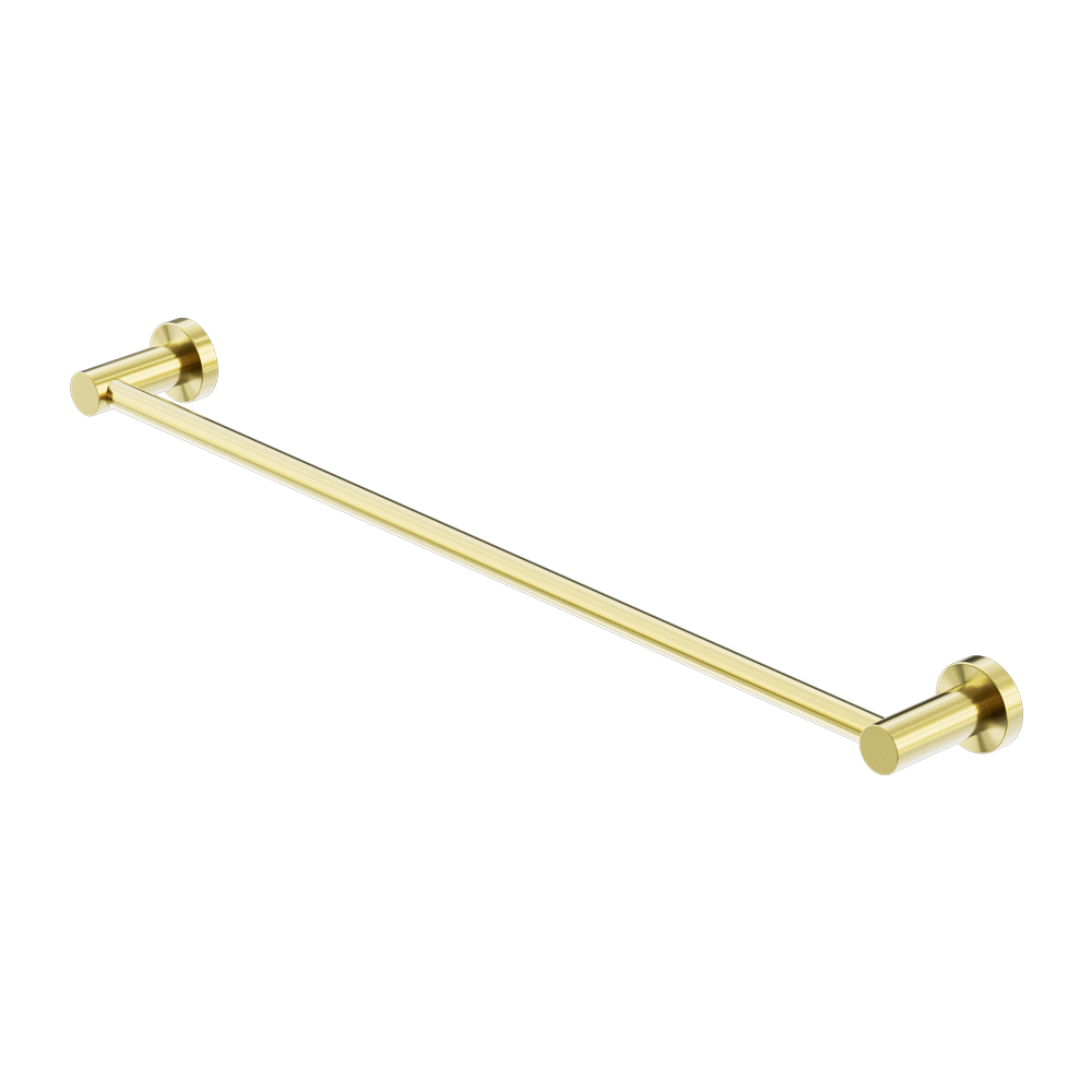 Nero Mecca Single Towel Rail 600mm - Brushed Gold - NR1924BG