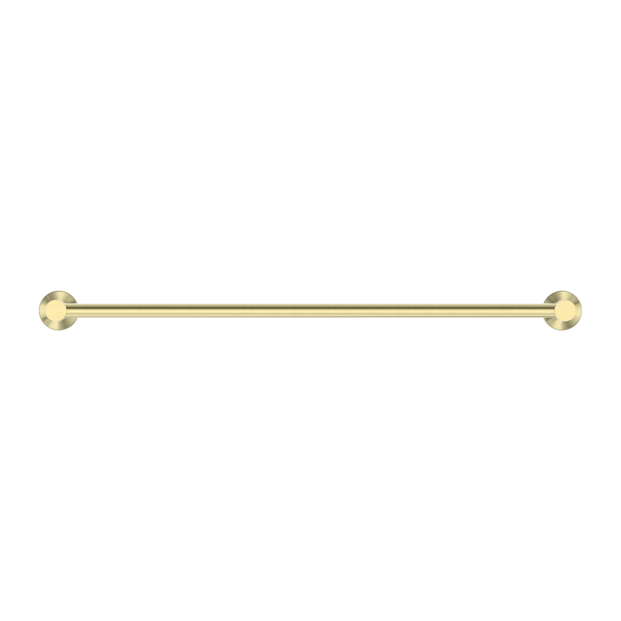 Nero Mecca Single Towel Rail 600mm - Brushed Gold - NR1924BG
