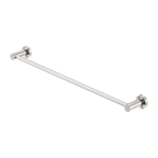 Nero Mecca Single Towel Rail 600mm - Brushed Nickel - NR1924BN
