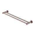 Nero Mecca Double Towel Rail 600mm - Brushed Bronze - NR1924dBZ
