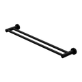 Nero Mecca Double Towel Rail 600mm - Matte Black - NR1924dMB