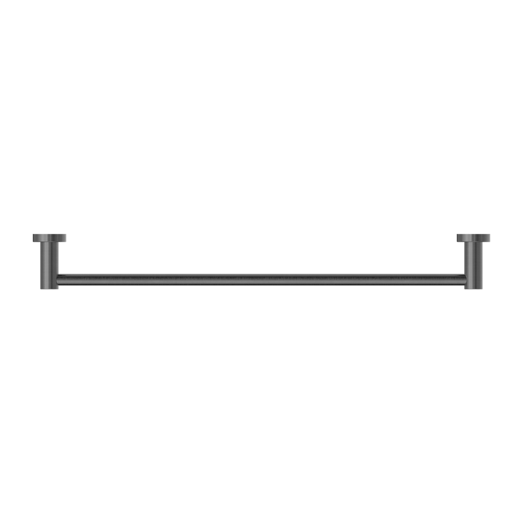 Nero Mecca Single Towel Rail 800mm - Gun Metal - NR1930GM