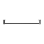 Nero Mecca Single Towel Rail 800mm - Gun Metal - NR1930GM