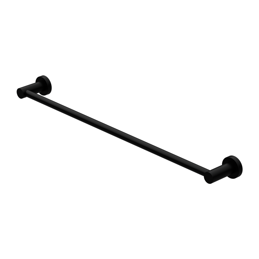 Nero Mecca Single Towel Rail 600mm - Matte Black - NR1924MB