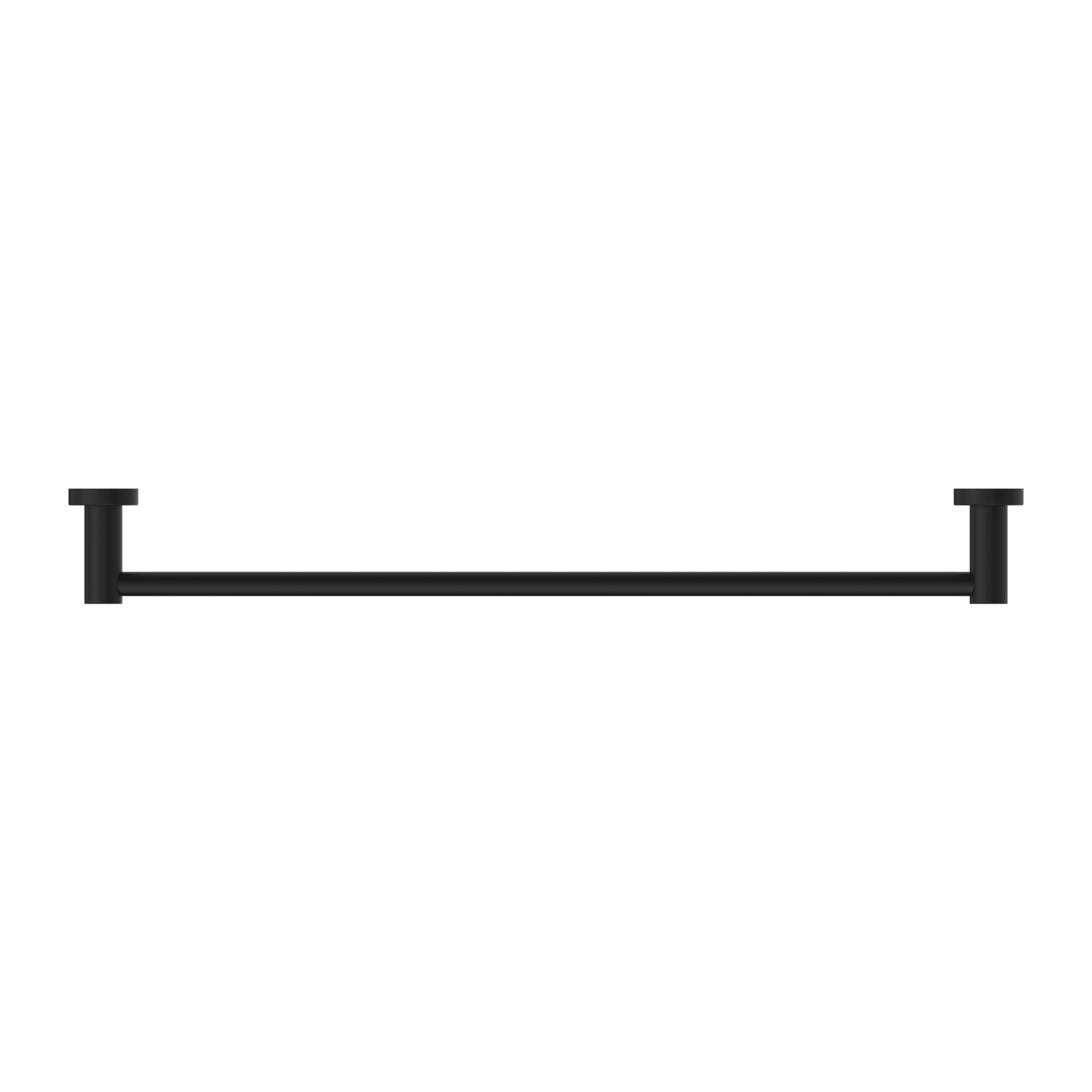Nero Mecca Single Towel Rail 600mm - Matte Black - NR1924MB