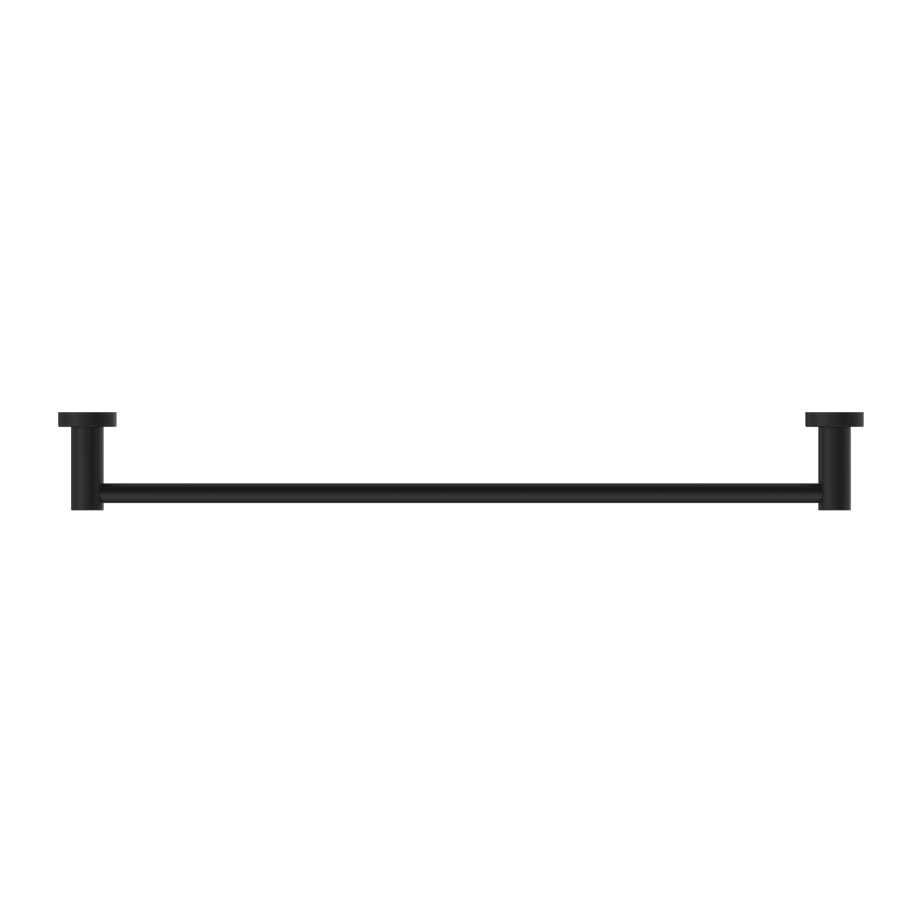 Nero Mecca Single Towel Rail 800mm - Matte Black - NR1930MB