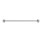 Nero Mecca Double Towel Rail 600mm - Brushed Nickel - NR1924dBN