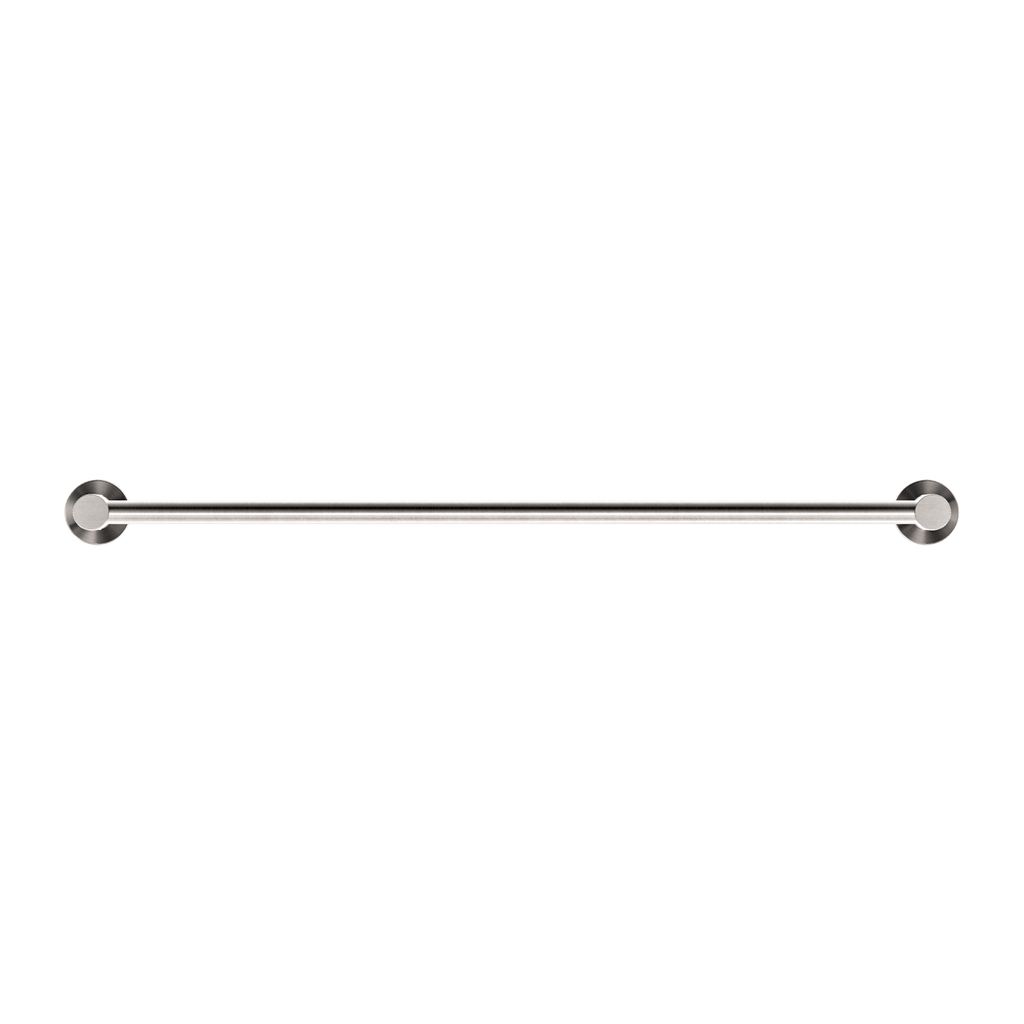 Nero Mecca Double Towel Rail 800mm - Brushed Nickel - NR1930dBN